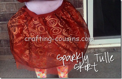Orange Sparkly Skirt (13) copy