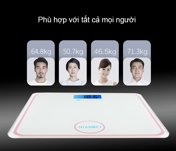 cân kết nối bluetooth cân thông minh