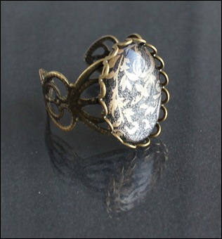Baroque Schmuck Ring Antik