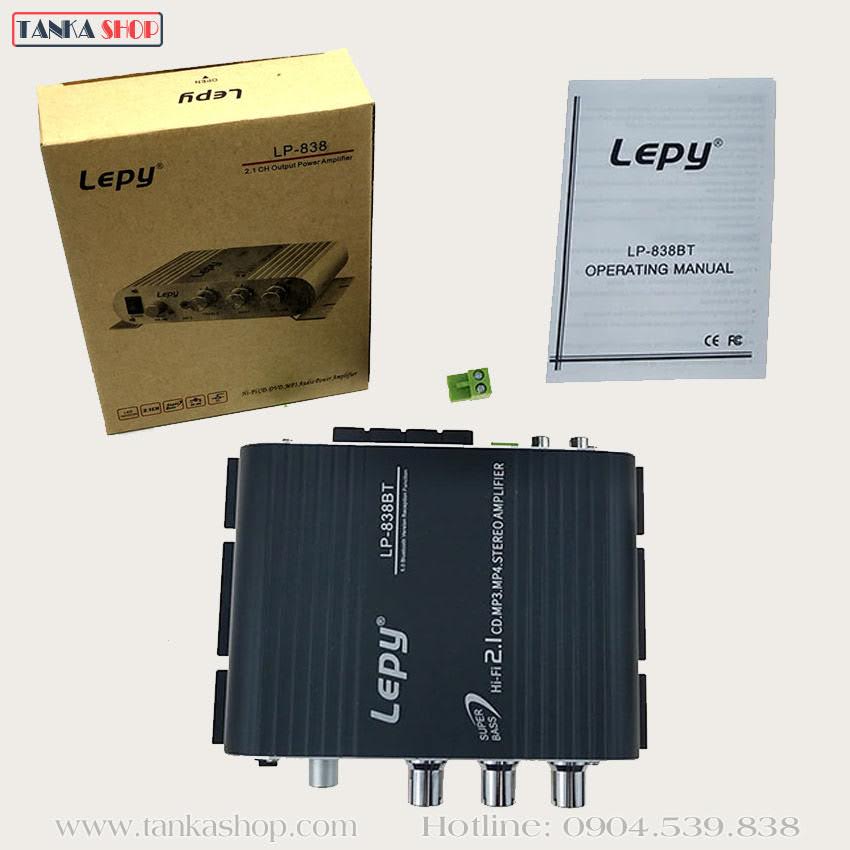 Âm ly mini bluetooth Lepy LP-838BT