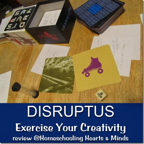 review of DISRUPTUS from Funny Bone Toys at Homeschooling Hearts & Minds