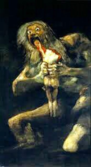 Saturno devorando a sus hijos (Goya)