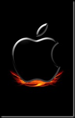 Apple on Fire - 1200x1920