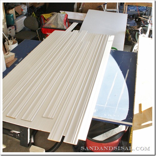 prepaint bead board  and molding 