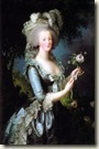 Portrait à la Rose Marie-Antoinette par Elizabeth-Louise Vigée-Lebrun