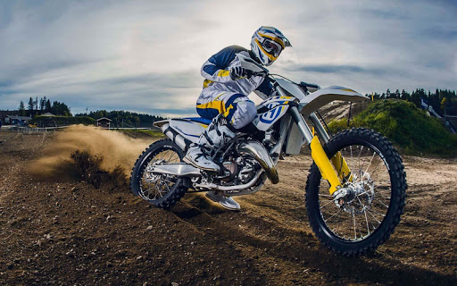 3D off-road motorcycle racing