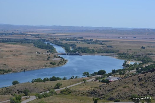 Afterbay and Bighorn River