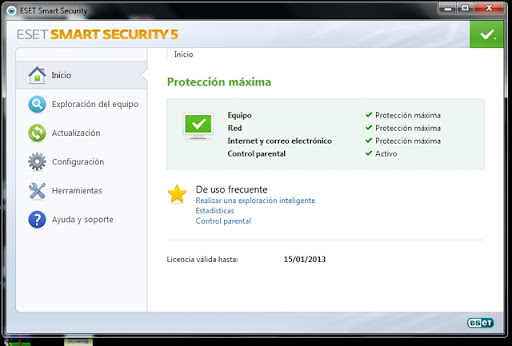  ESET Smart Security version 5