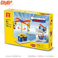 Đồ chơi lắp ráp Đồ chơi mô hình vòng đu quay Wange 1301