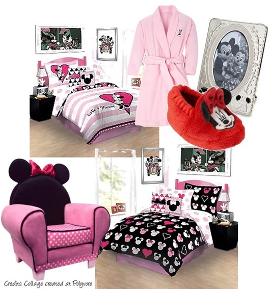 The Minnie Mouse Bedroom - HOMEAHOLIC