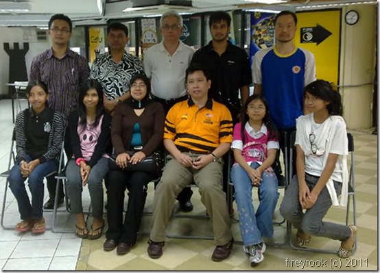 Malaysian SEA Games Chess Team 2011