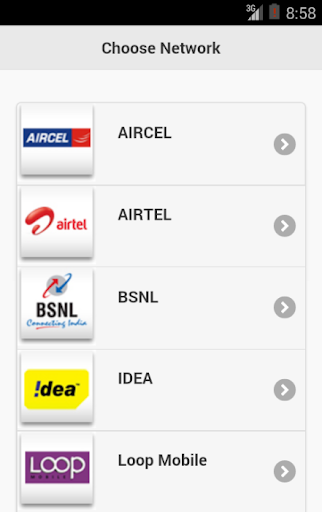 Mobile Recharge Plans Tariffs