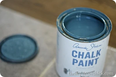 aubusson blue chalk paint