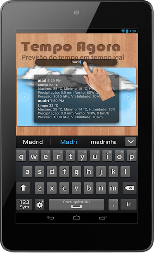 【免費天氣App】Previsão do Tempo Agora-APP點子