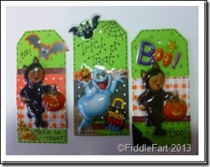 Halloween Trick or Treat Bags with tags. 1