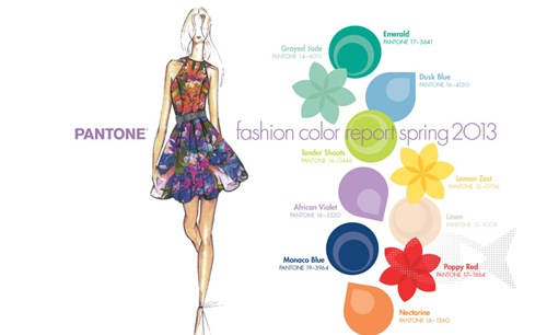 Pantone Color Institute Has Released its Color Report For Spring2013