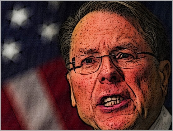 Wayne LaPierre, CEO and EVP of the NRA. CLICK for an editorial on LaPierre from the West Hartford News.