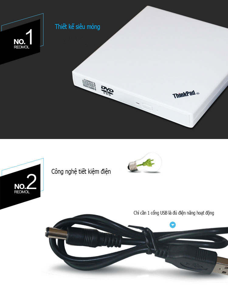 Ổ đĩa quang DVD thinkpad