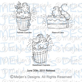 Meljens Designs June 30th Release Display