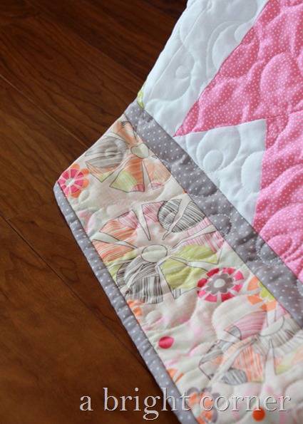 Whirled quilt