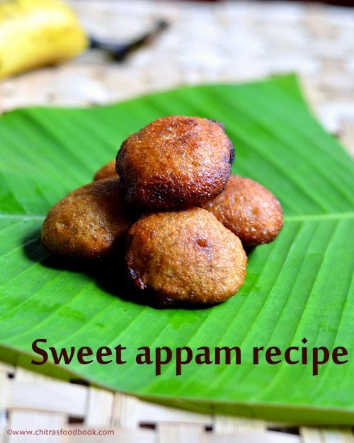 Sweet appam recipe