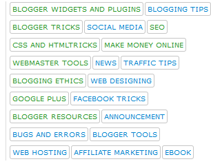 customize Label links in blogger