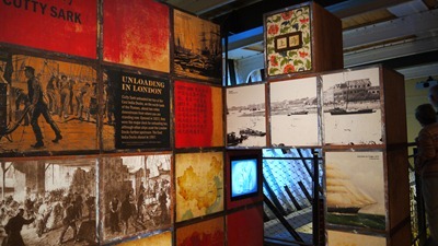 On board the Cutty Sark