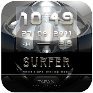 Digital Alarm Clock SURFER