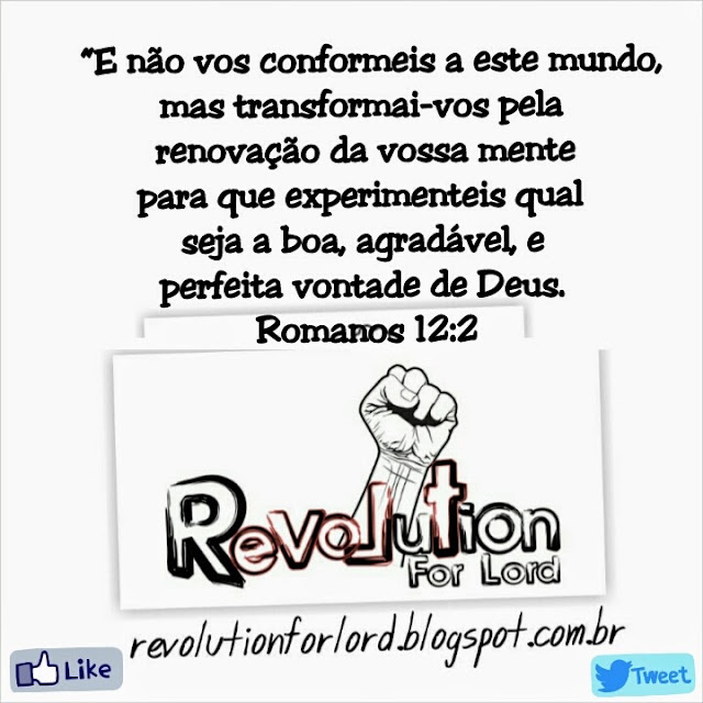 Versículo Do Dia Romanos 12 2 Revolution Movement Versículo Do Dia Romanos 12 2 Revolution Movement