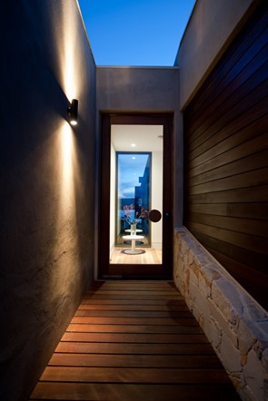 Hill House / Arquitectos Rachcoff Vella fachada-madera-hormigon-casa-Hill-House