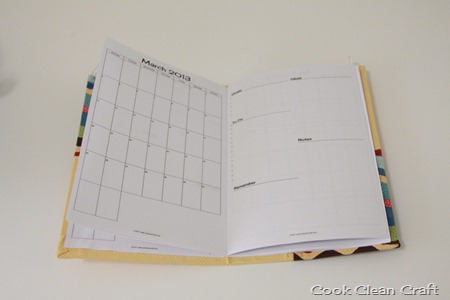 Fabric Covered Monthly Planner Tutorial (12)