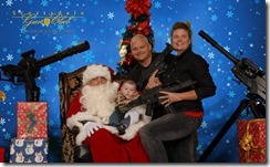 Santa with guns