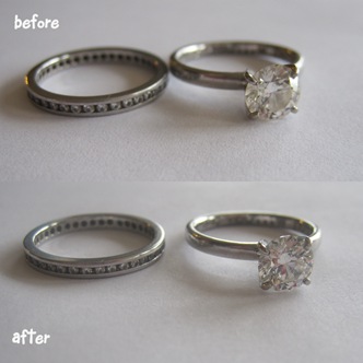 How to clean wedding ring pinterest
