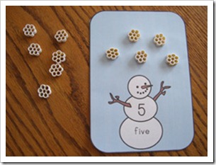 snowman counting