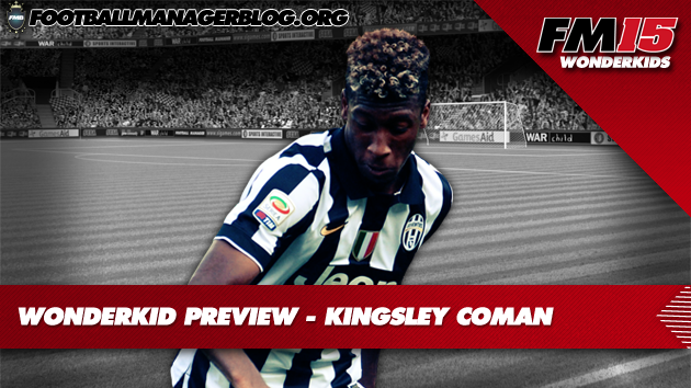 Kingsley Coman Football Manager 2015