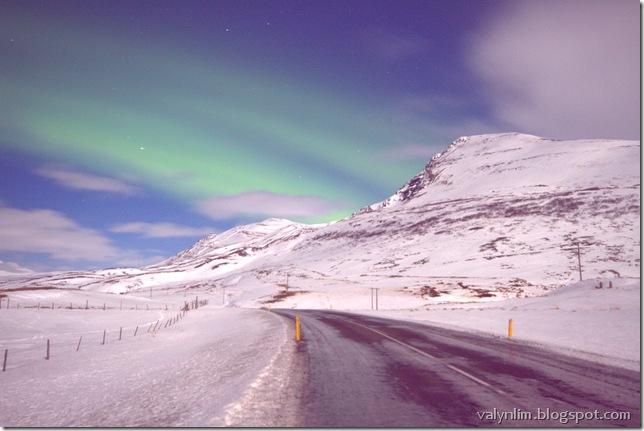 冰岛Iceland(7)~ 看见北极光 Northern Lights @ Akureyri | It's all about valyn