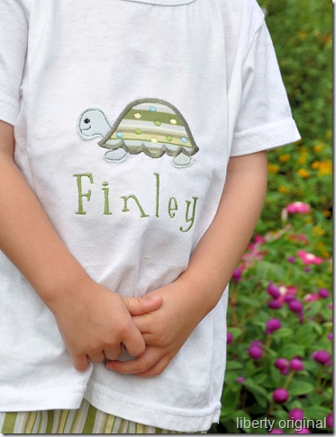 Finley Turtle Shirt Close