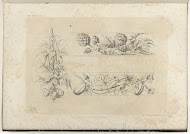 Trofee en twee friezen van groenten