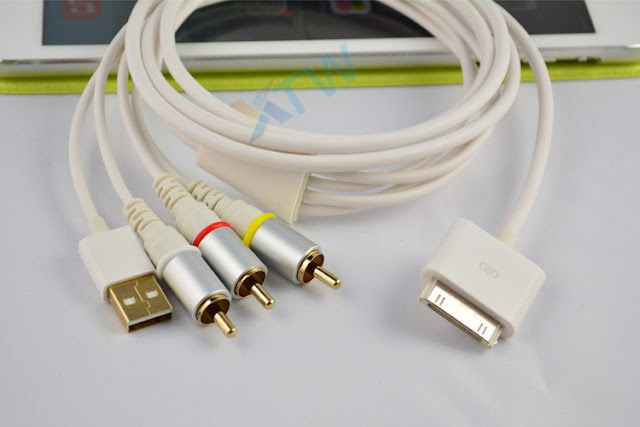 Cable USB AV Composite Video với TV-RCA Cable USB AV-RCA