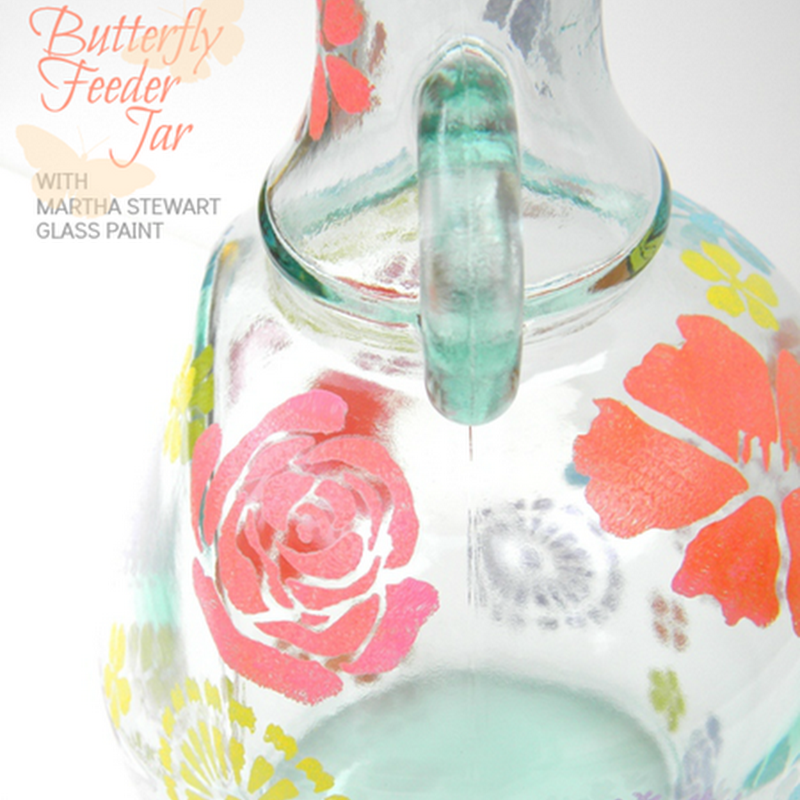 Celebrations: Spring Butterfly Feeder Jar
