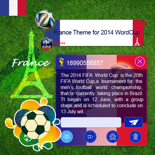 France Theme for 2014 WorldCup