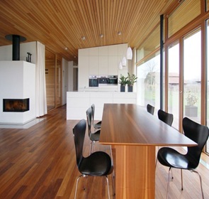 Diseño interior diseño interior revestimiento madera en techo suelos