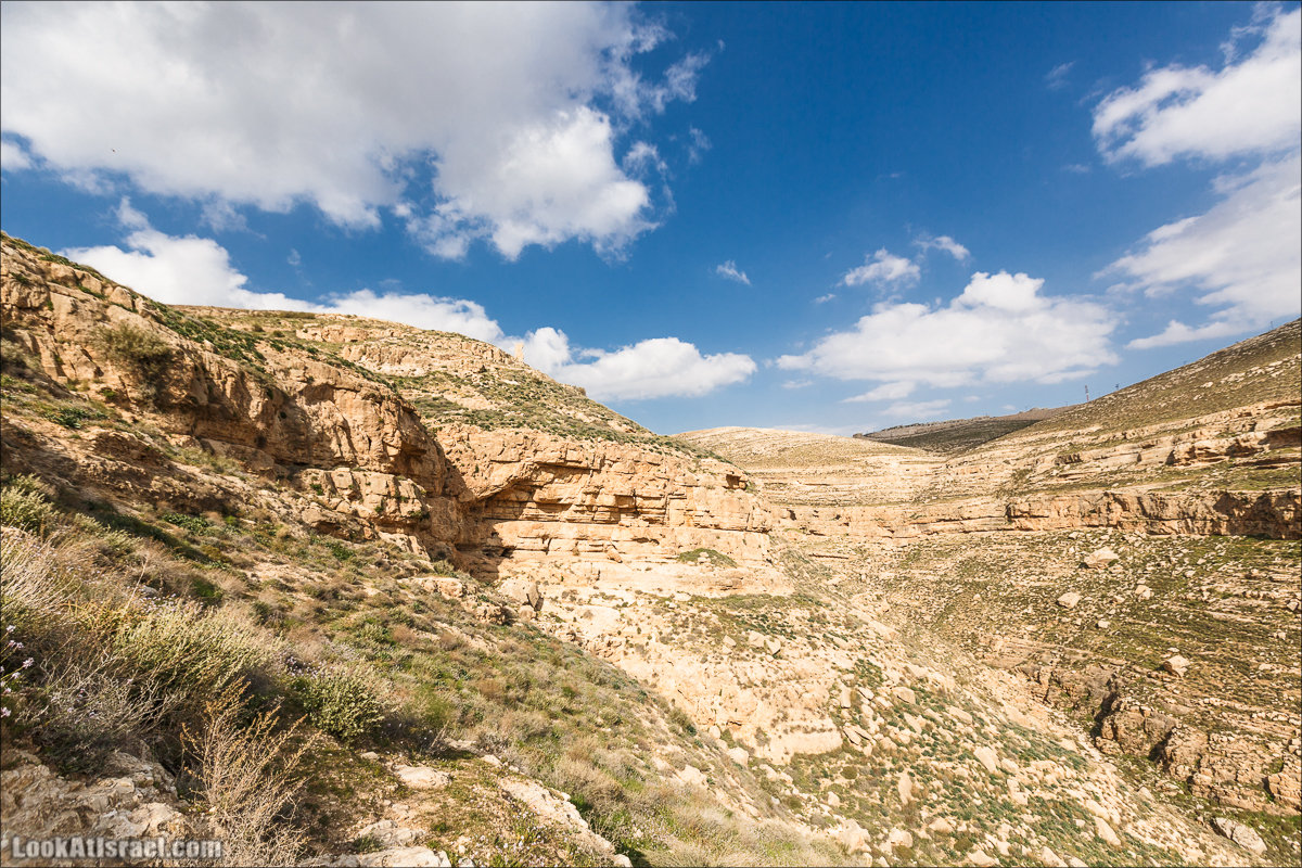 LookAtIsrael.com - Ущелья Харитона и Суккийская лавра в ущелье Ткоа | Wadi Tekoa and Hariton Cave | נחל תקוע מערת חריטון