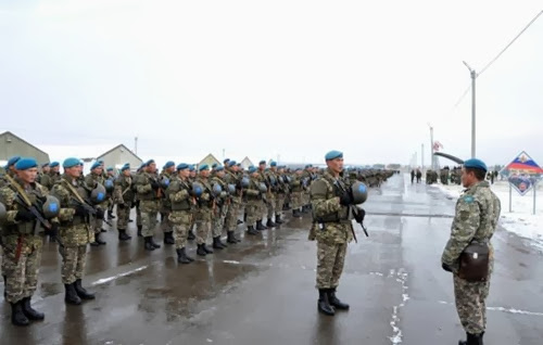 Миротворческие учения ОДКБ "Нерушимое братство-2013"