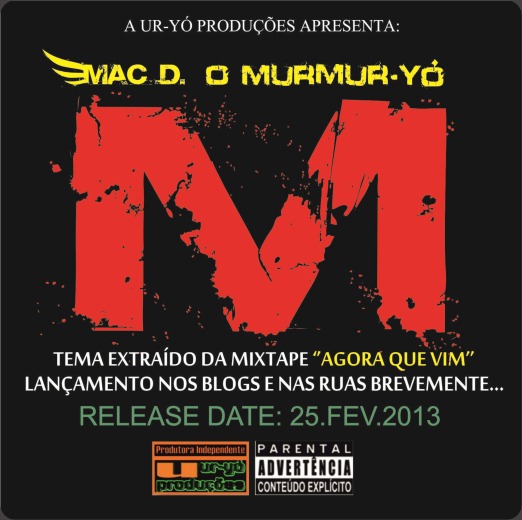 Mac D. o Murmur-Yó - ''M'' [Capa Oficial]
