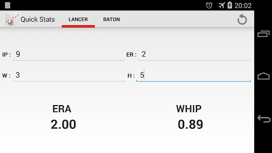 Quick Baseball Stats Screenshots 2