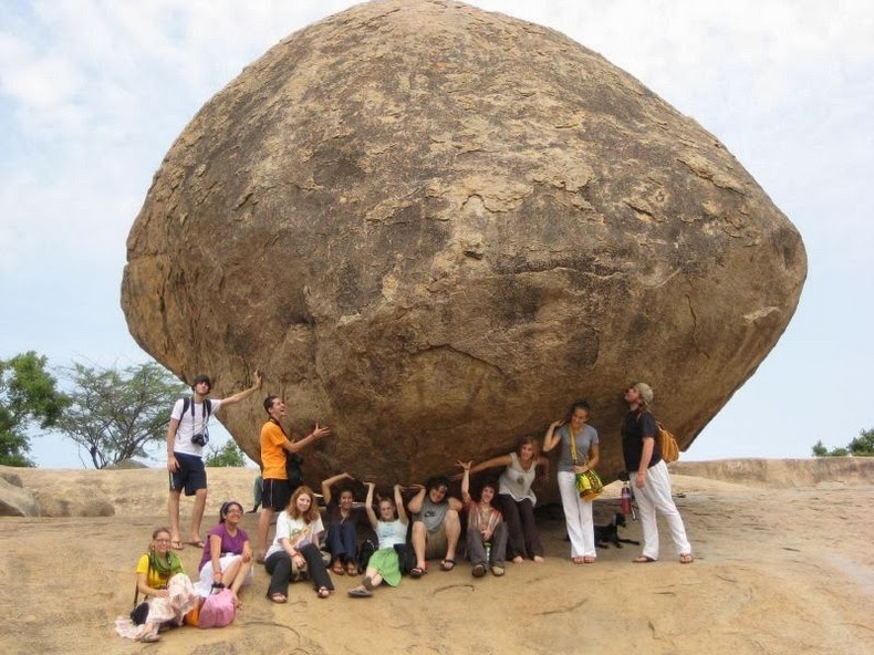 Image result for mamallapuram krishna's butterball