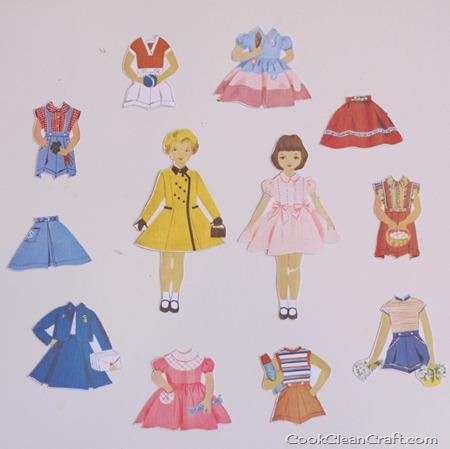 magnetic paper dolls diy