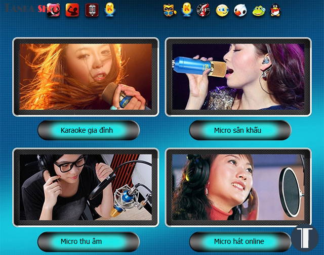 Micro hát karaoke online Kool Sound BM-800
