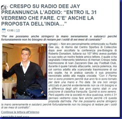 crespo su radiodeejay